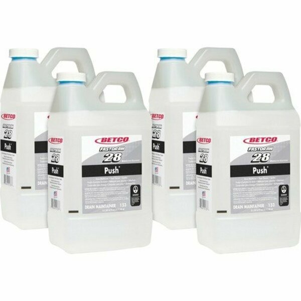 Betco Drain Cleaners & Openers, Form: Liquid , Scent: New Green , Container Type: Plastic Bottle, 4PK BET1334700CT